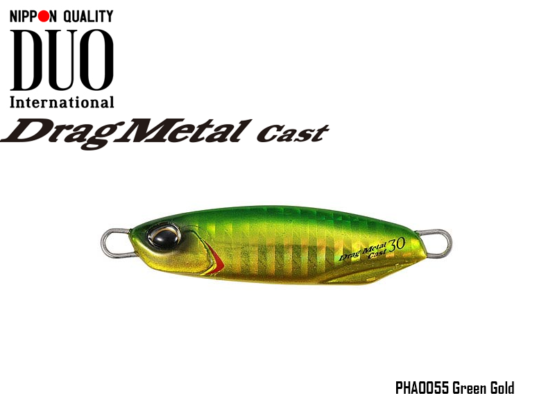 Duo Drag Metal Cast (Length: 56mm, Weight: 30gr, Color: PHA0055 Green Gold)