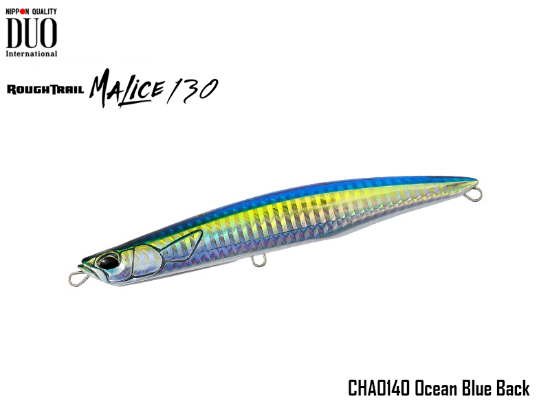 DUO Rough Trail Malice 130 (Length: 13cm, Colour: CHA0140 Ocean Blue Back)
