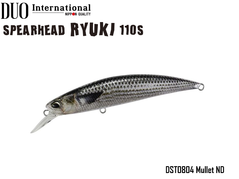 DUO Spearhead Ryuki 110S (Length: 110mm, Weight: 21g, Color: DST0804 Mullet ND)