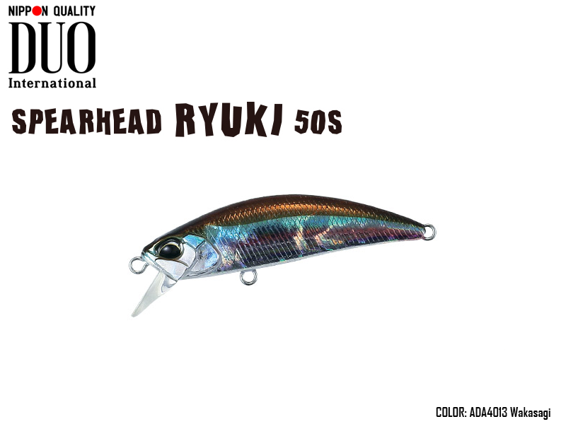 DUO Spearhead Ryuki 50S (Length: 50mm, Weight: 4.5gr, Color: ADA4013 Wakasagi)
