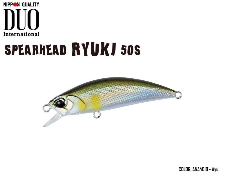 DUO Spearhead Ryuki 50S (Length: 50mm, Weight: 4.5gr, Color: ANA4010 Ayu)