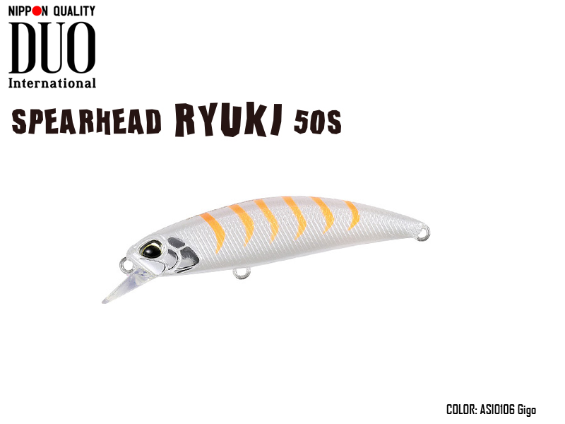 DUO Spearhead Ryuki 50S SW (Length: 50mm, Weight: 4.5gr, Color: ASI0106 Gigo)