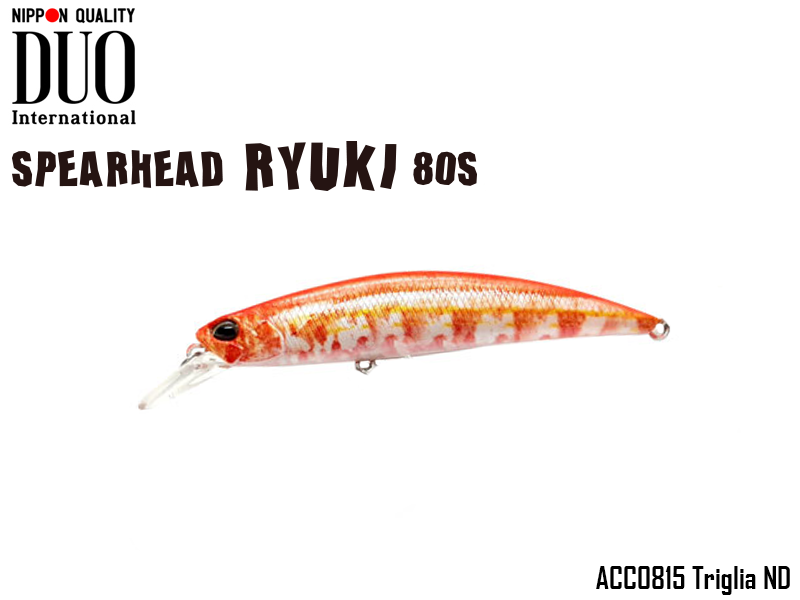 DUO Spearhead Ryuki 80S SW (Length: 80mm, Weight: 12gr Color: ACC0815 Triglia ND)