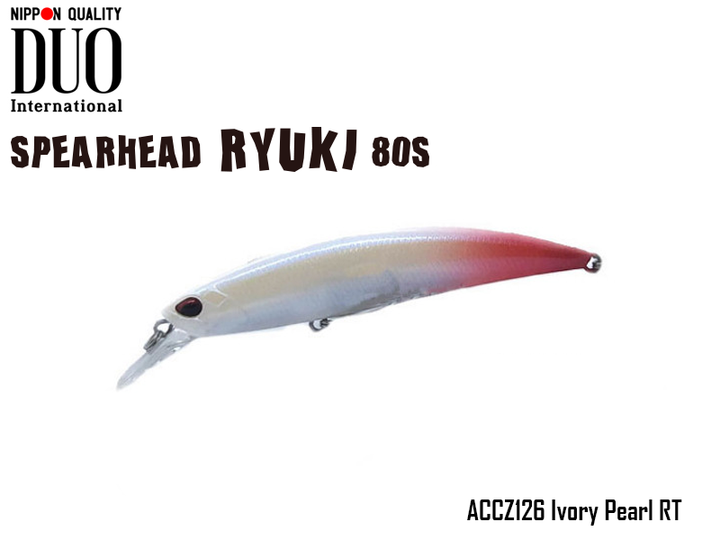 DUO Spearhead Ryuki 80S SW (Length: 80mm, Weight: 12gr Color: ACCZ126 Ivory Pear RT)