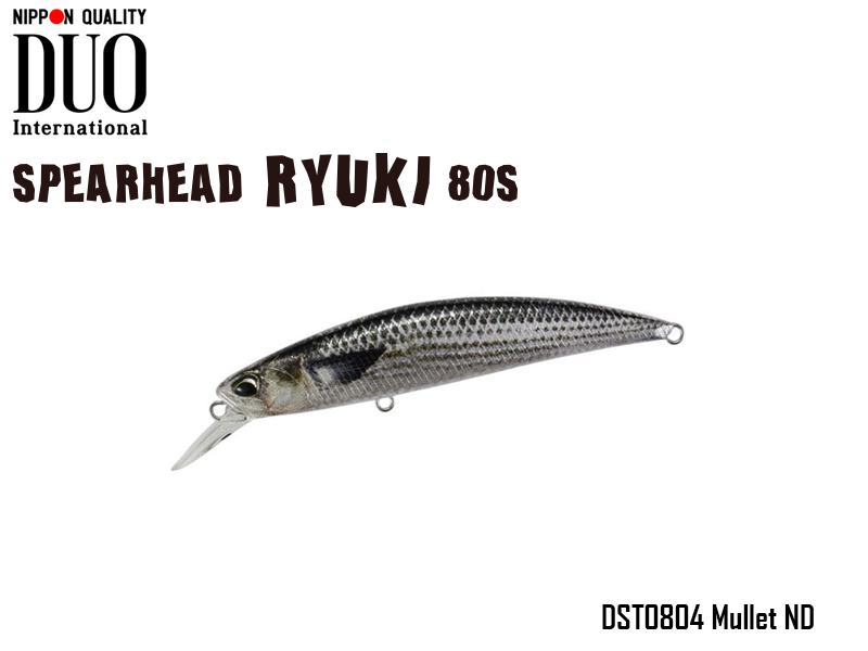 DUO Spearhead Ryuki 80S SW (Length: 80mm, Weight: 12gr Color: DST0804 Mullet ND)