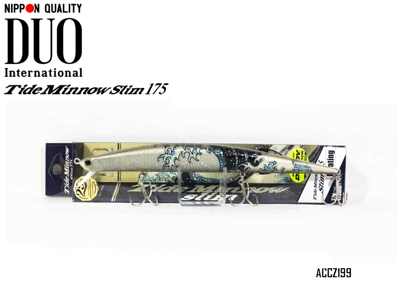 DUO Tide-Minnow Slim 175 Lures (Length: 175mm, Weight: 27g, Color: ACCZ199)