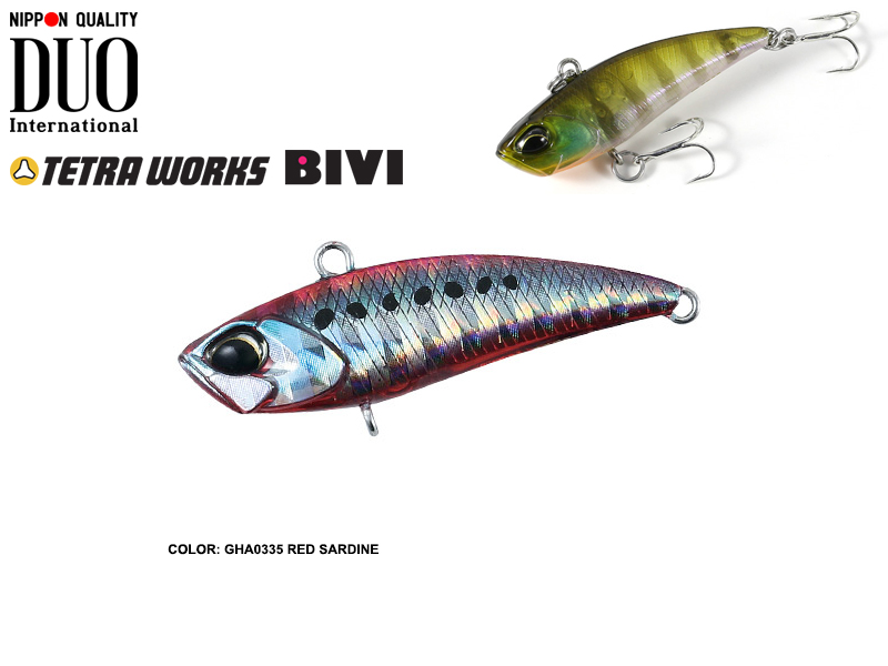 DUO Tetra Works Bivi (Length: 40mm, Weight: 3.8gr, Color: GHA0335 Red Sardine )