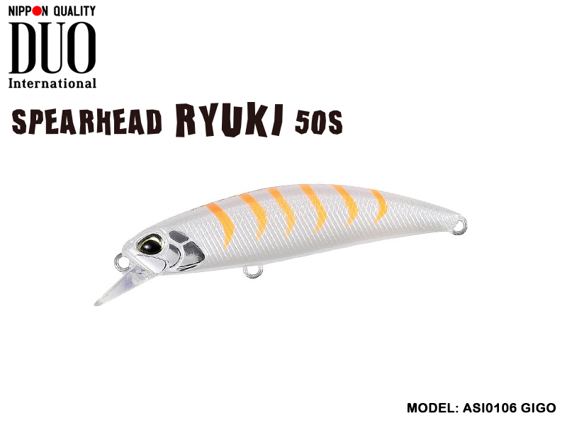 DUO Spearhead Ryuki 50S (Length: 50mm, Weight: 4.5gr, Color: ASI0106 GiIGO)