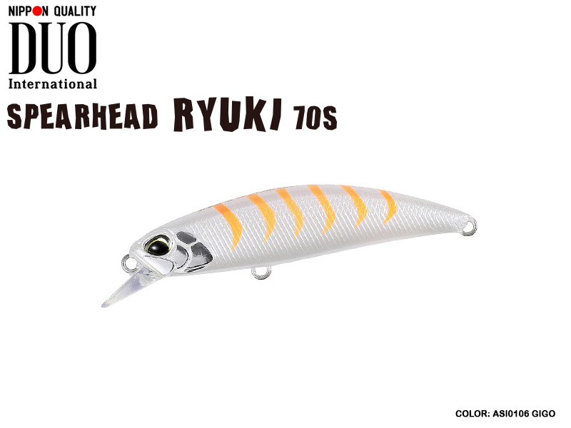 DUO Spearhead Ryuki 70S (Length: 70mm, Weight: 9gr, Color: ASI0106 GIGO)