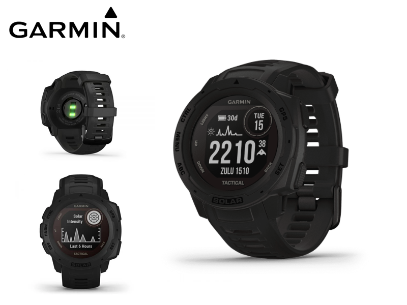 Garmin Instinct® Solar – Tactical Edition (Black)