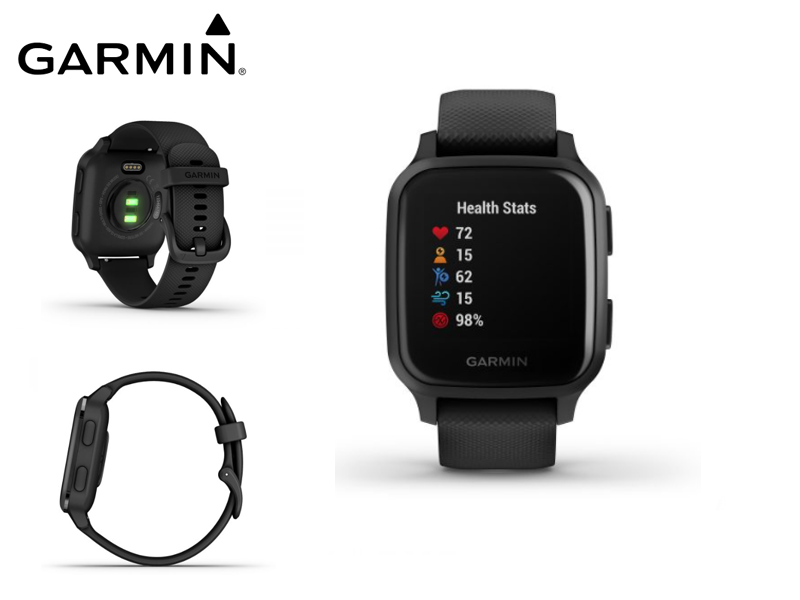 Garmin Venu® Sq – Music Edition (Black/Slate)