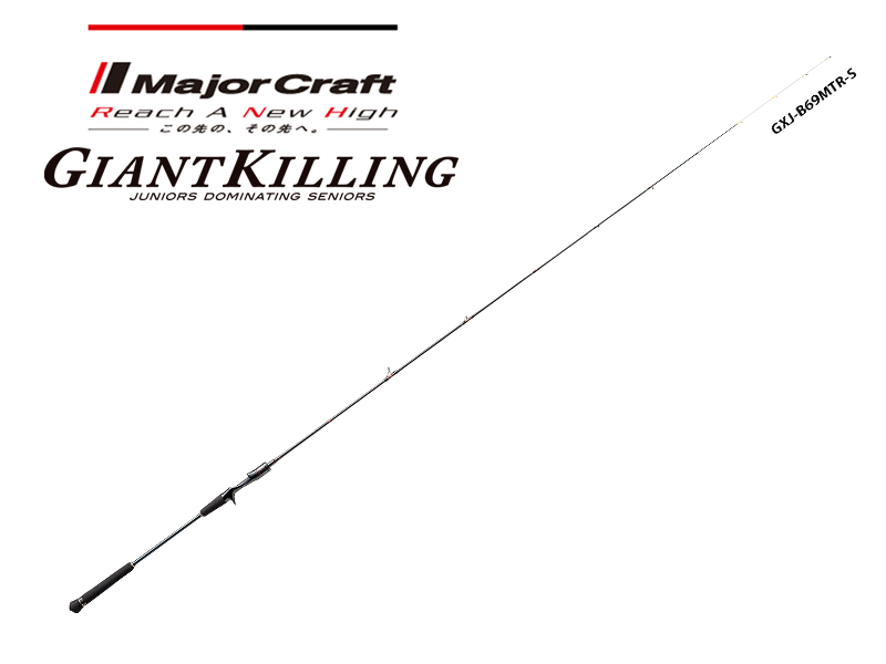 Major Craft New Giant Killing Tai Rubber Bait Model GXJ-B69MTR/S (Length: 2.10mt, Lure: MAX 160gr)
