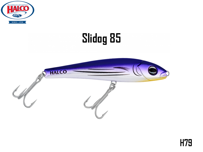 Halco Slidog 85 (Length: 85mm, Weight: 15gr, Color: #H79)