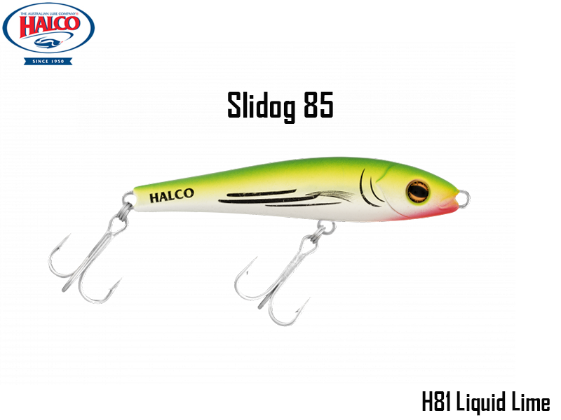 Halco Slidog 85 (Length: 85mm, Weight: 15gr, Color: #H81)