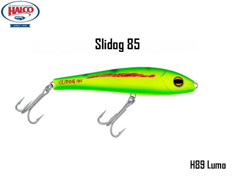 Halco Slidog 85 (Length: 85mm, Weight: 15gr, Color: #H89)