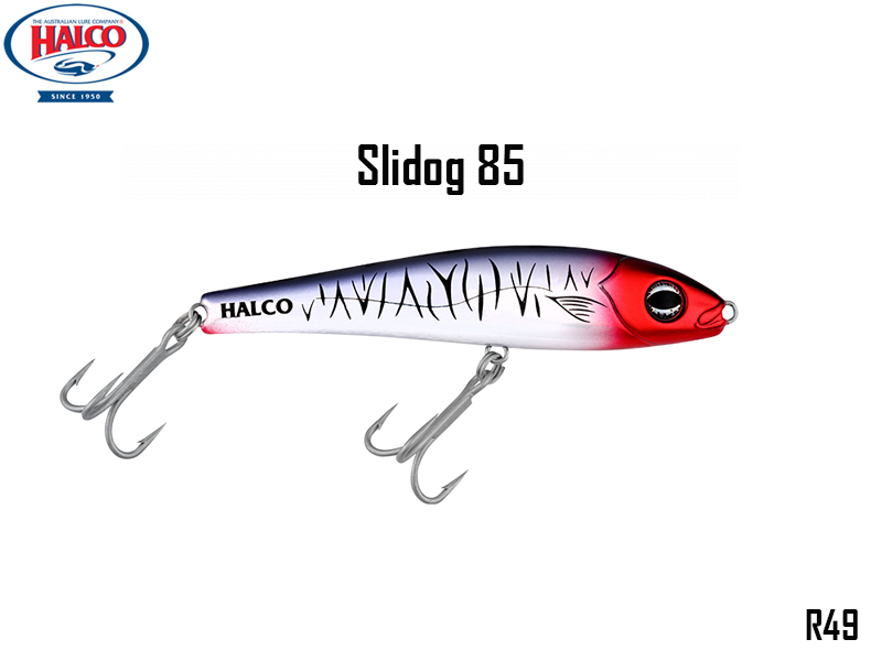 Halco Slidog 85 (Length: 85mm, Weight: 15gr, Color: #R49)