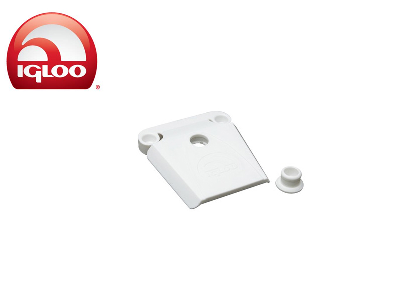Igloo Latch & Button - Universal White