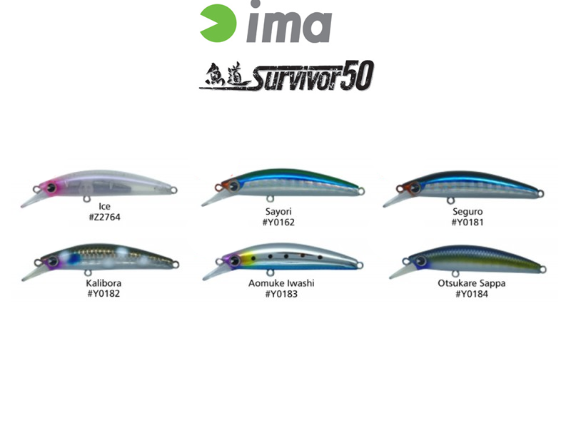 IMA Gyodo Survivor50 (Length: 50mm, Weight: 5gr, Color: Y0162 Sayori)