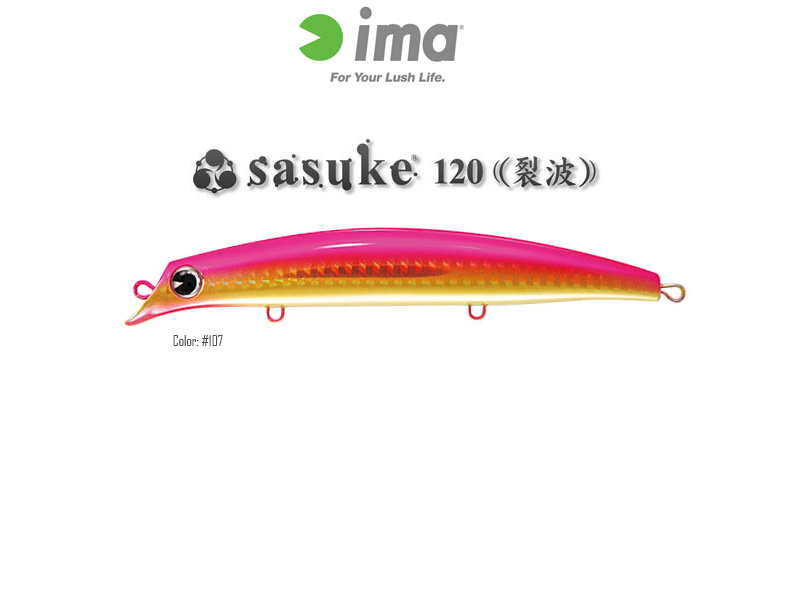 IMA Sasuke 120 Reppa (Length: 120mm, Weight: 17gr, Color:107)