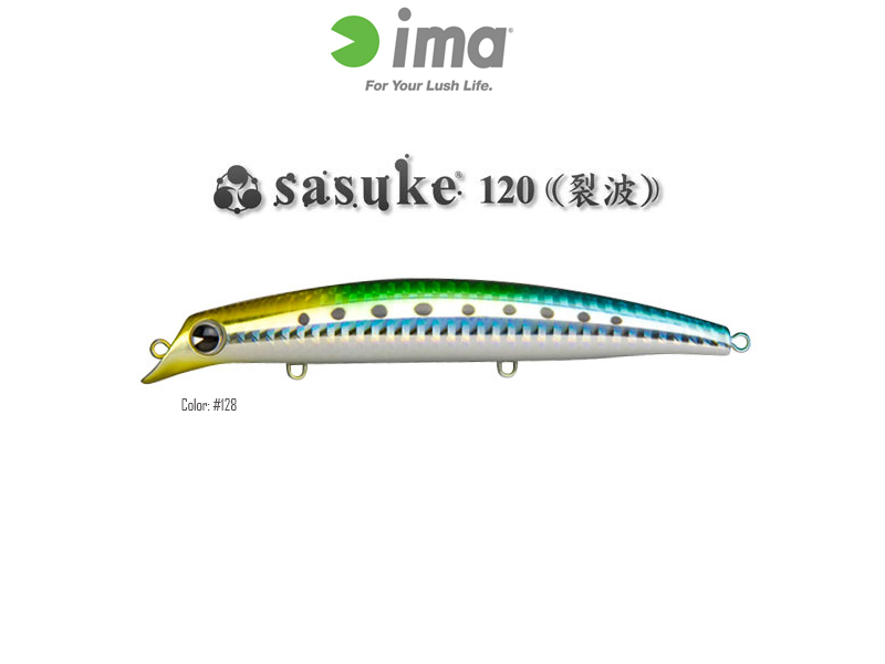 IMA Sasuke 120 Reppa (Length: 120mm, Weight: 17gr, Color:128)