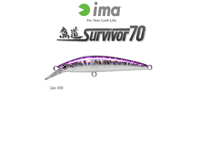IMA Gyodo Survivor 70 (Length: 70mmm, Weight: 11gr, Color: #001)