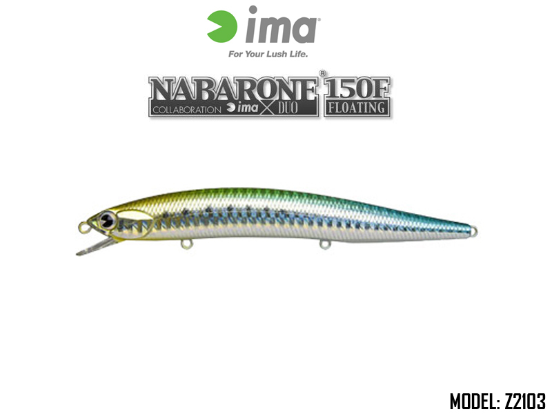 IMA Nabarone 150F (Length: 150mm, Weight: 23gr, Color: Z2103)
