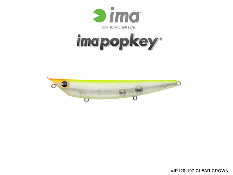 IMA Popkey (Length:120mm, Weight:16gr, Color:#IP120-107 Clear Crown)