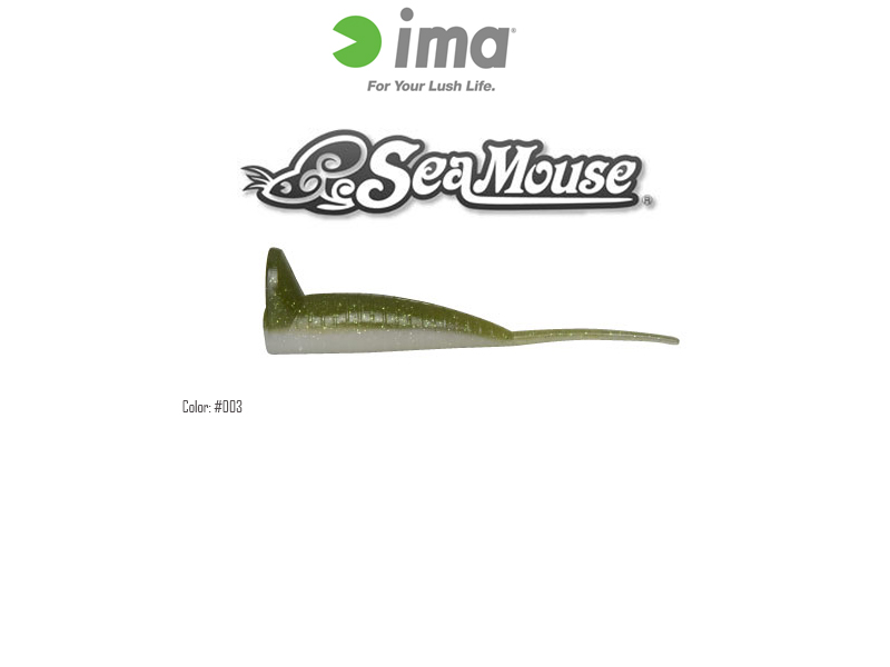 IMA Sea Mouse (Length: 85mm, Color: 003, Package: 6pcs)