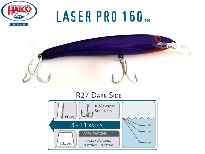 Halco Laser Pro 160 DD (160mm, 30gr, Color: R27)