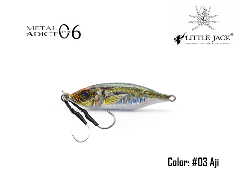 Little Jack Metal Adict Type 06 (Weight: 60gr, Color: #03)