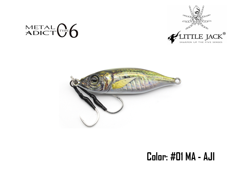 Little Jack Metal Adict Type 06 (Weight: 40gr, Color: #01)