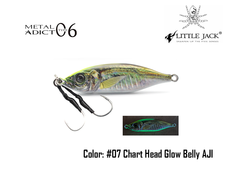 Little Jack Metal Adict Type 06 (Weight: 60gr, Color: #07)