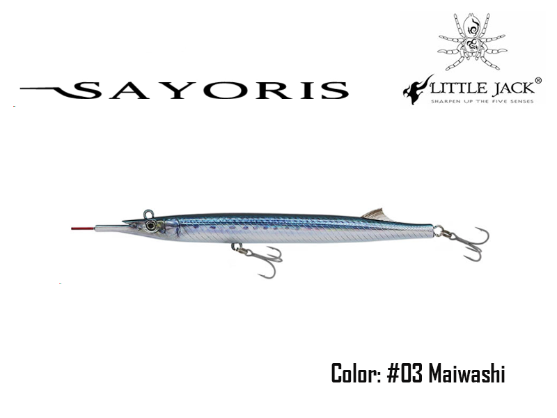 Little Jack Sayoris 155 (Length: 155mm, Weight: 35gr, Colour: #03)