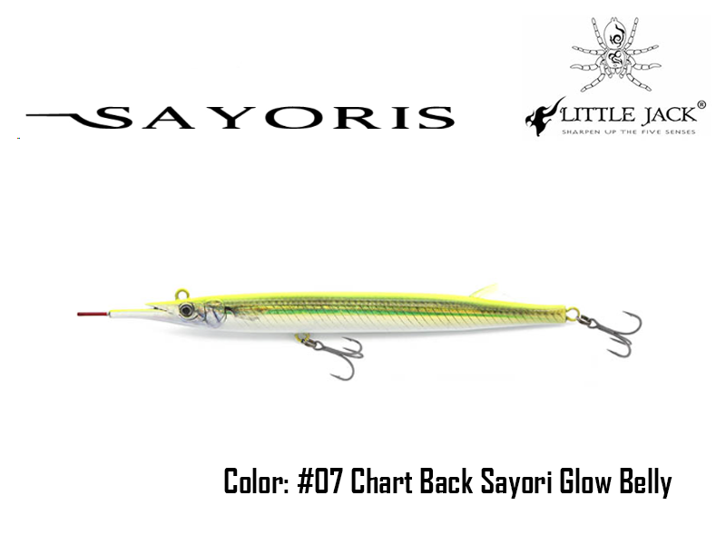 Little Jack Sayoris 155 (Length: 155mm, Weight: 19gr, Colour: #07)