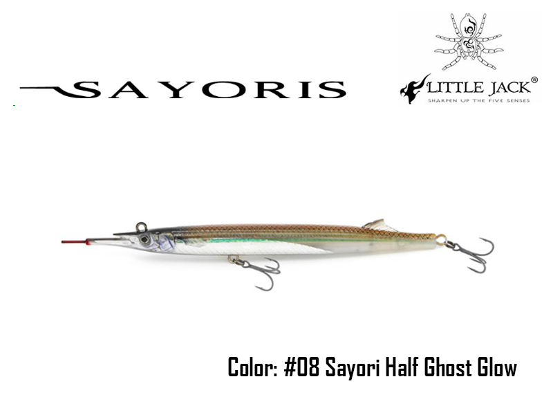 Little Jack Sayoris 155 (Length: 155mm, Weight: 35gr, Colour: #08)