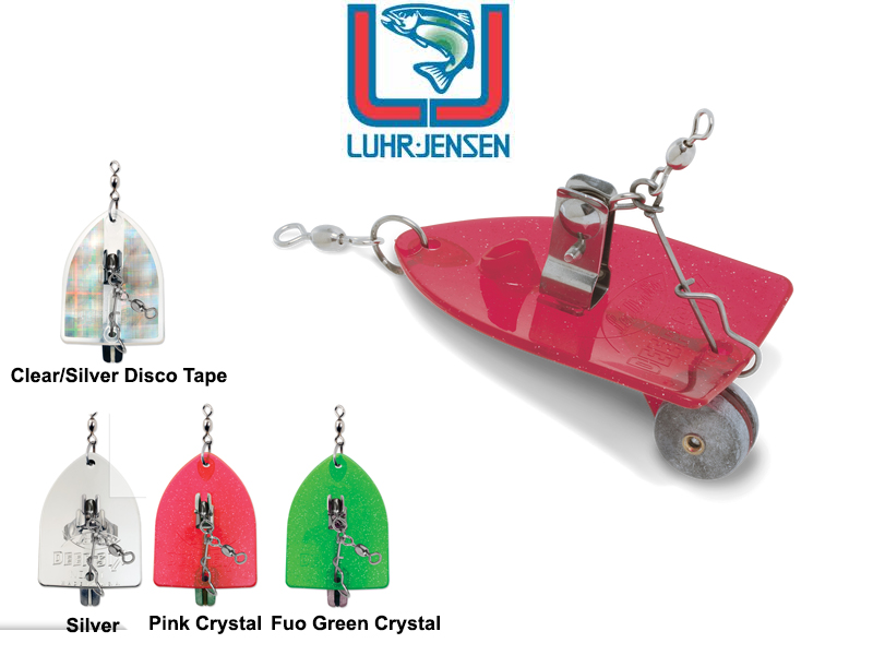 Luhr Jensen Deep Six (Length: 10cm, Depth: 18m, Colour: Fluo Green Crystal)