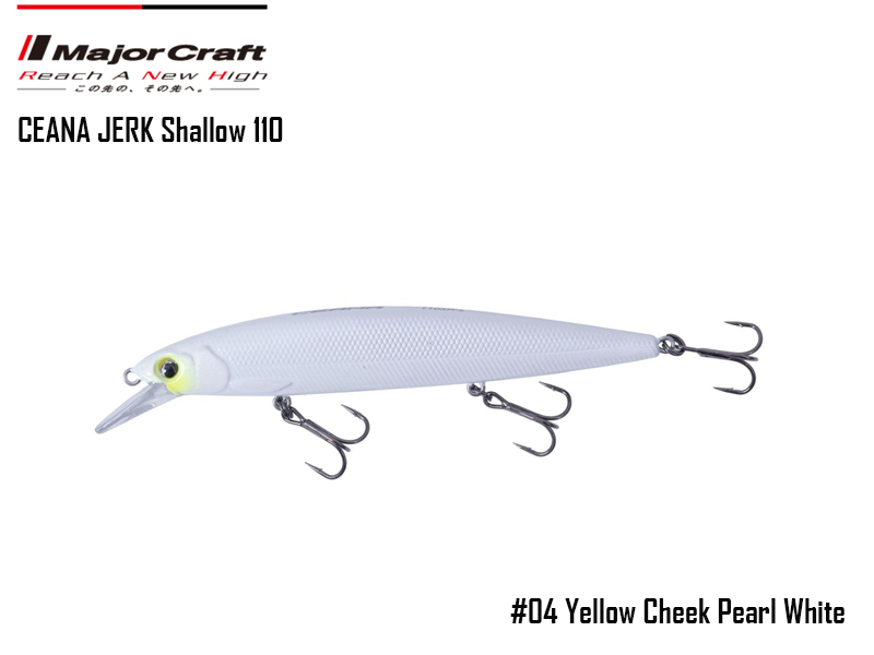 Major Craft Ceana Jerk Bait (Color: #04, Weight: 16gr, Range: Shallow)