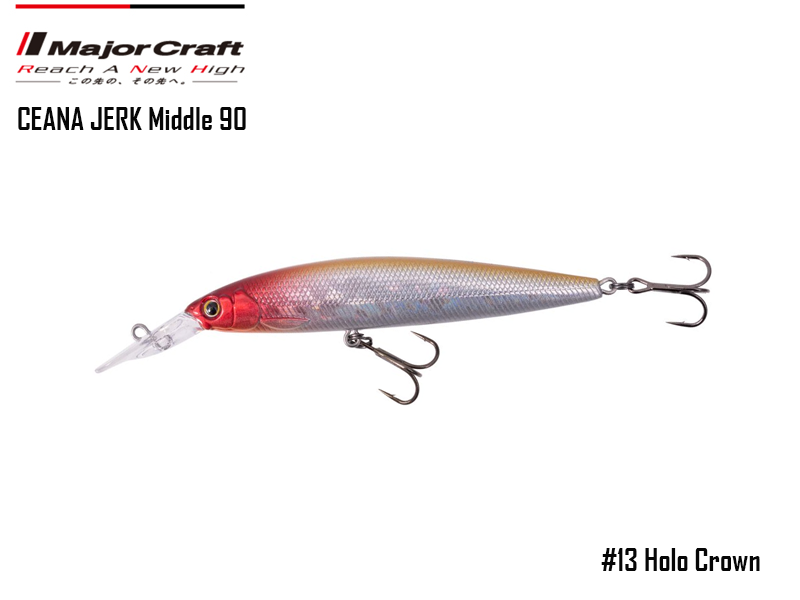 Major Craft Ceana Jerk Bait (Color: #13, Weight: 11gr, Range: Middle)