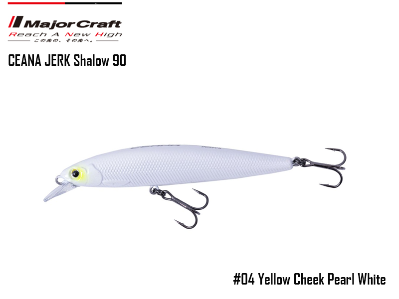 Major Craft Ceana Jerk Bait (Color: #04, Weight: 10gr, Range: Shallow)