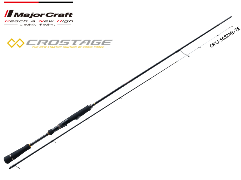 Major Craft New Crostage Tip Run CRXJ-S682L/TE (Length: 2.07mt, Lure: Max 45gr)