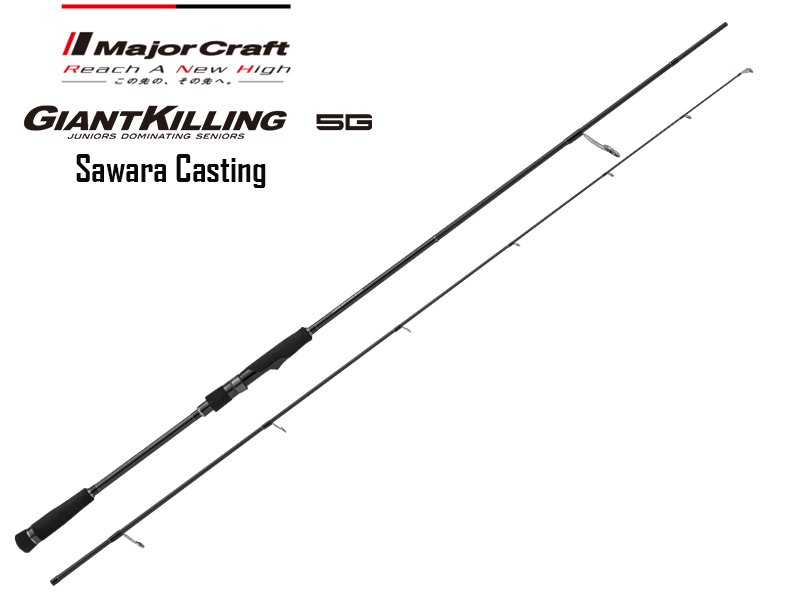 Major Craft Giant Killing 5G Sawara Casting Model GK5C-732MH/SWR (Length: 2.23mt, Lure:20-60gr)