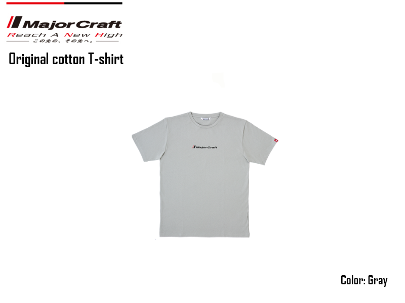 Major Craft Cotton T-shirt( Color: Light Gray, Size: 3L)