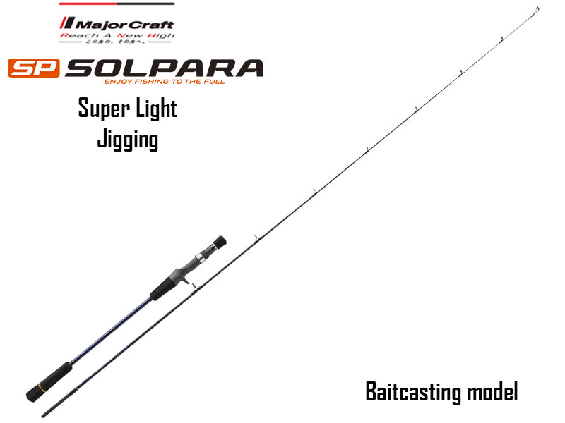 Major Craft New SP Solpara Super Light Jigging SPXJ-B65SLJ (Length: 1.95mt, Lure: 20-100gr)