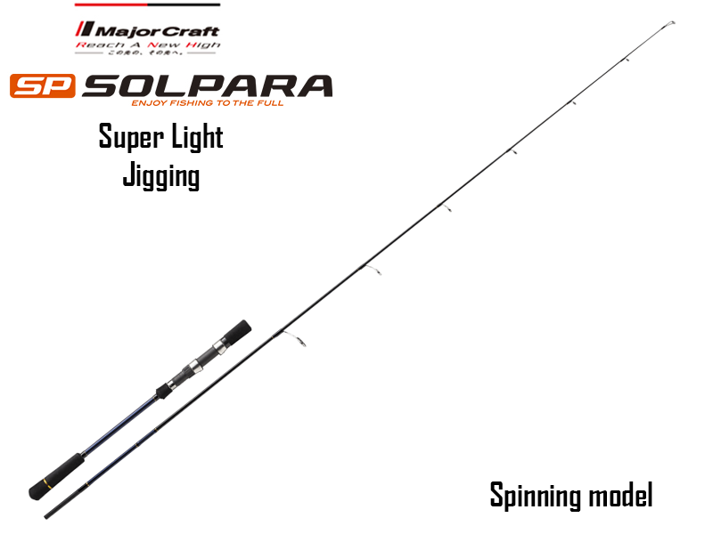 Major Craft New SP Solpara Super Light Jigging SPXJ-S65SLJ (Length: 1.95mt, Lure: 20-100gr)