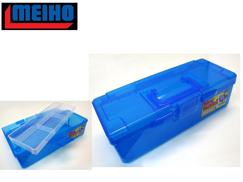 Meiho New Tackle I (322 ? 128 ? 100 mm, Color: Blue)