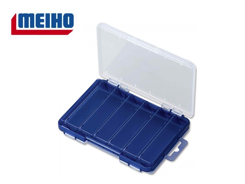 Meiho Reversible F86 Two Sided Plastic Lure Case (Color: Navy)