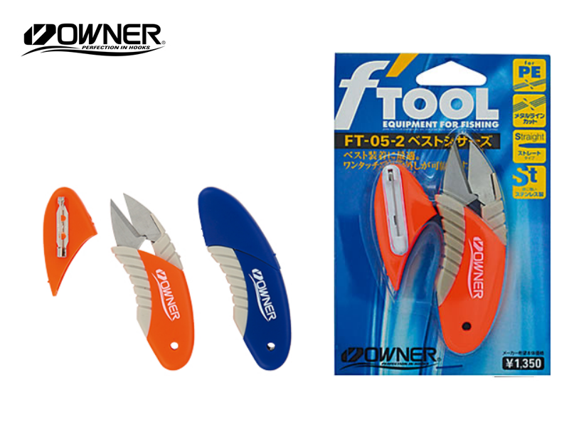 Owner FT-05 Best Scissors (Color: Orange)