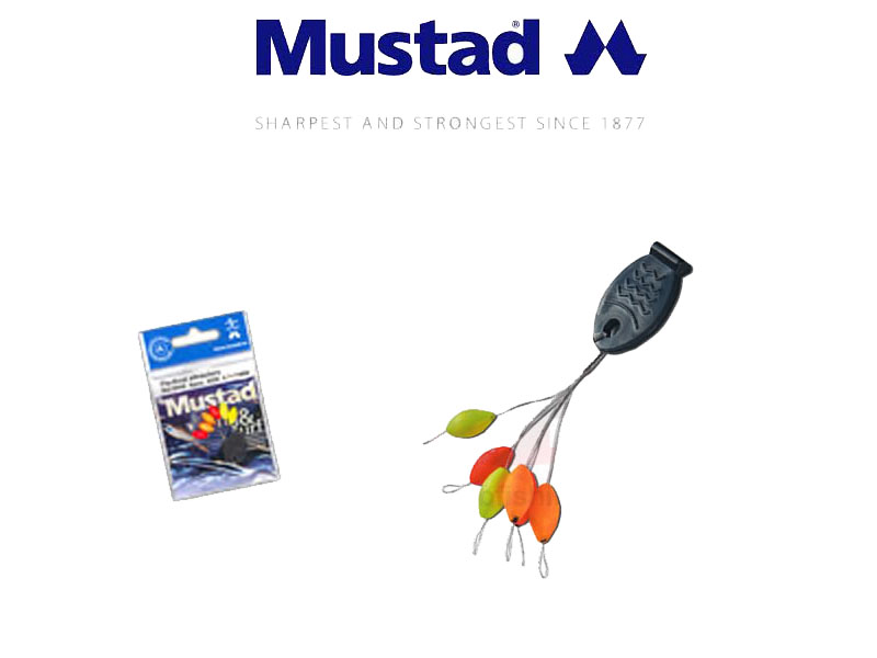 Mustad Flo-Float Attractors (Size: 4,7x10mm, 6pcs)