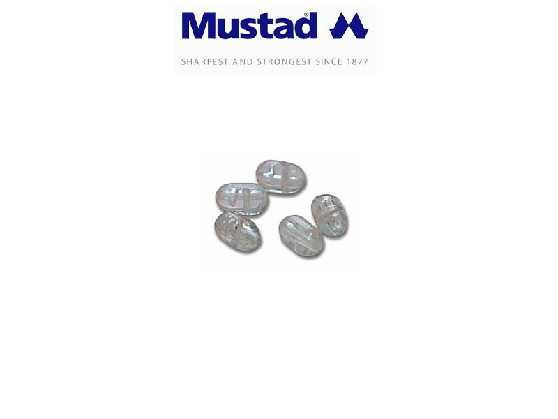 Mustad 9993 2-way dear beads (Size: S, Pack: 12)