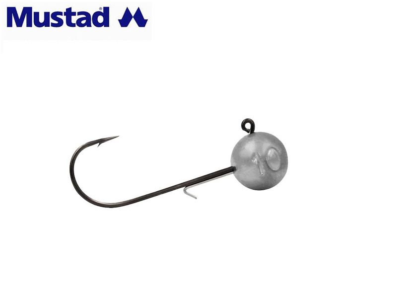 Mustad BJH Ball Head with Keeper (Weight: 10gr, Size: 2/0, Pack:5)